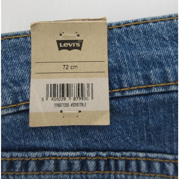 Levis 502 Jeans 28X32 Taper Red Tab Denim Stretch Pants Preppy NEW - Picture 8 of 13